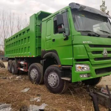 नवीनीकृत SINOTRUK HOWO 8X4 डंप ट्रक