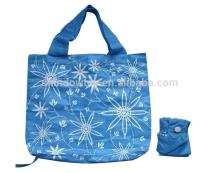 flower print foldable reusable shopping bags