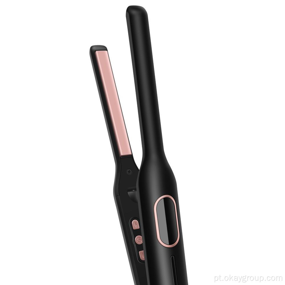 Flat Iron Mini 3/10 Straightor de Cabelo Pequeno