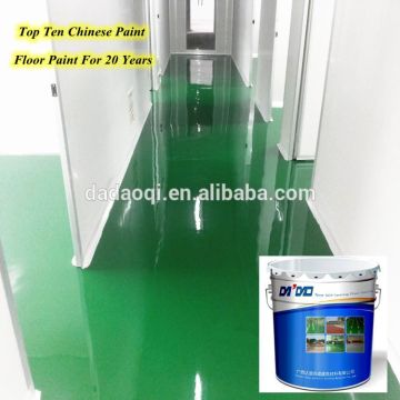 Quick Drying Commercial Floor Epoxy Paint self leveling flooring