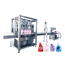 Automatic Liquid Filling and Capping Line for Shampoo, Gel, and Cosmetic Creams