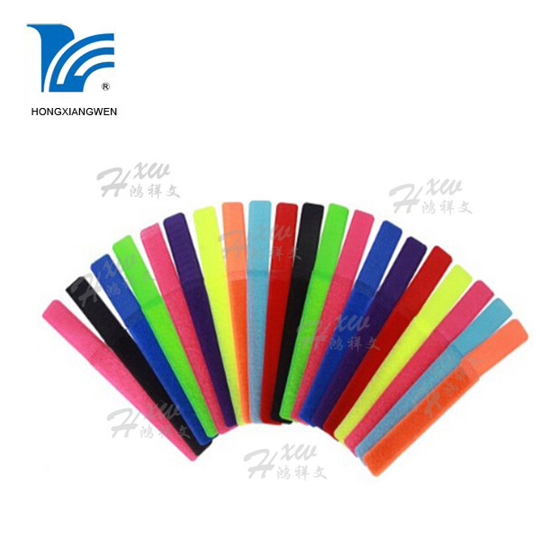 Wholesale Nylon Colored Cable Hook Loop Ties