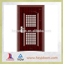 2015 hot sale exterior security double steel door,cheap security door