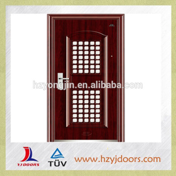 2015 hot sale exterior security double steel door,cheap security door