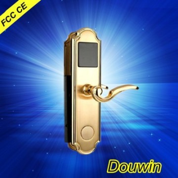 Hotel swipe key card easy to install door lock