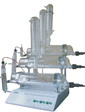 Glass water distiller SZ - 97