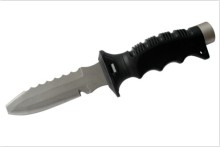 Diving titanium knife underwater accessory safety knife