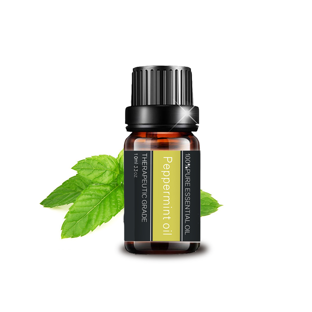 Organic Peppermint Essential Oil 100% Pure Natural Plant