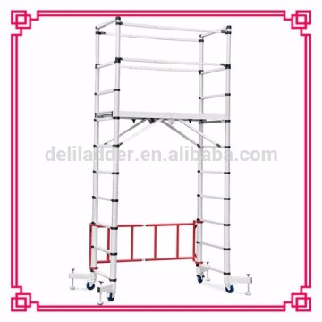 Aluminium telescopic scaffold ,folded ladder scaffold ,ladder manufacture