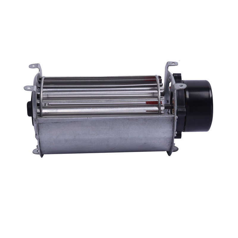 Silver Blower Long Life Time Cross Flow Tangential Fan With Ball Bearing