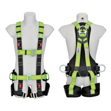 Polyester Mendukung Safety Harness Industri dengan Bantalan Pinggang