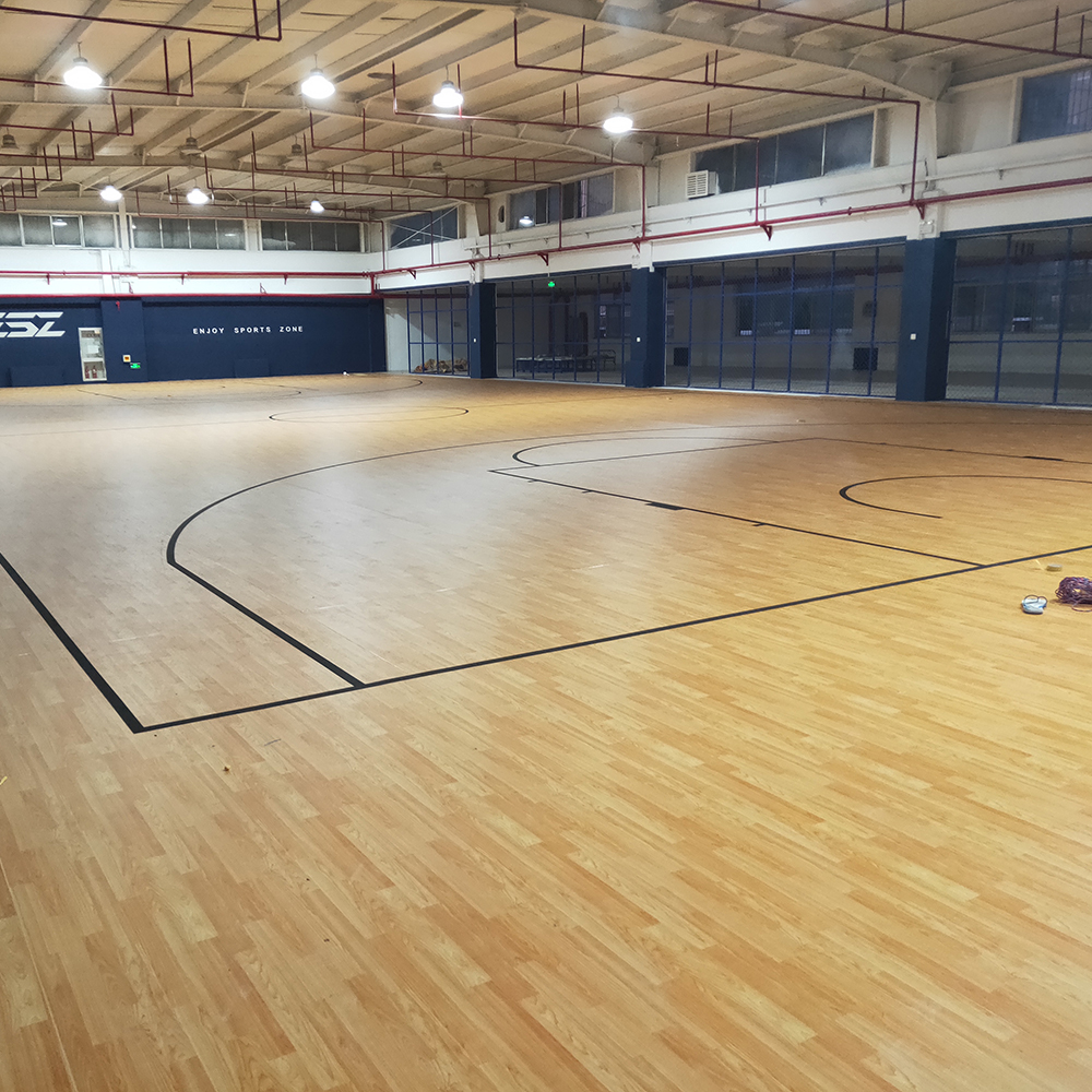 PVC Sports Floor for Basketball Court