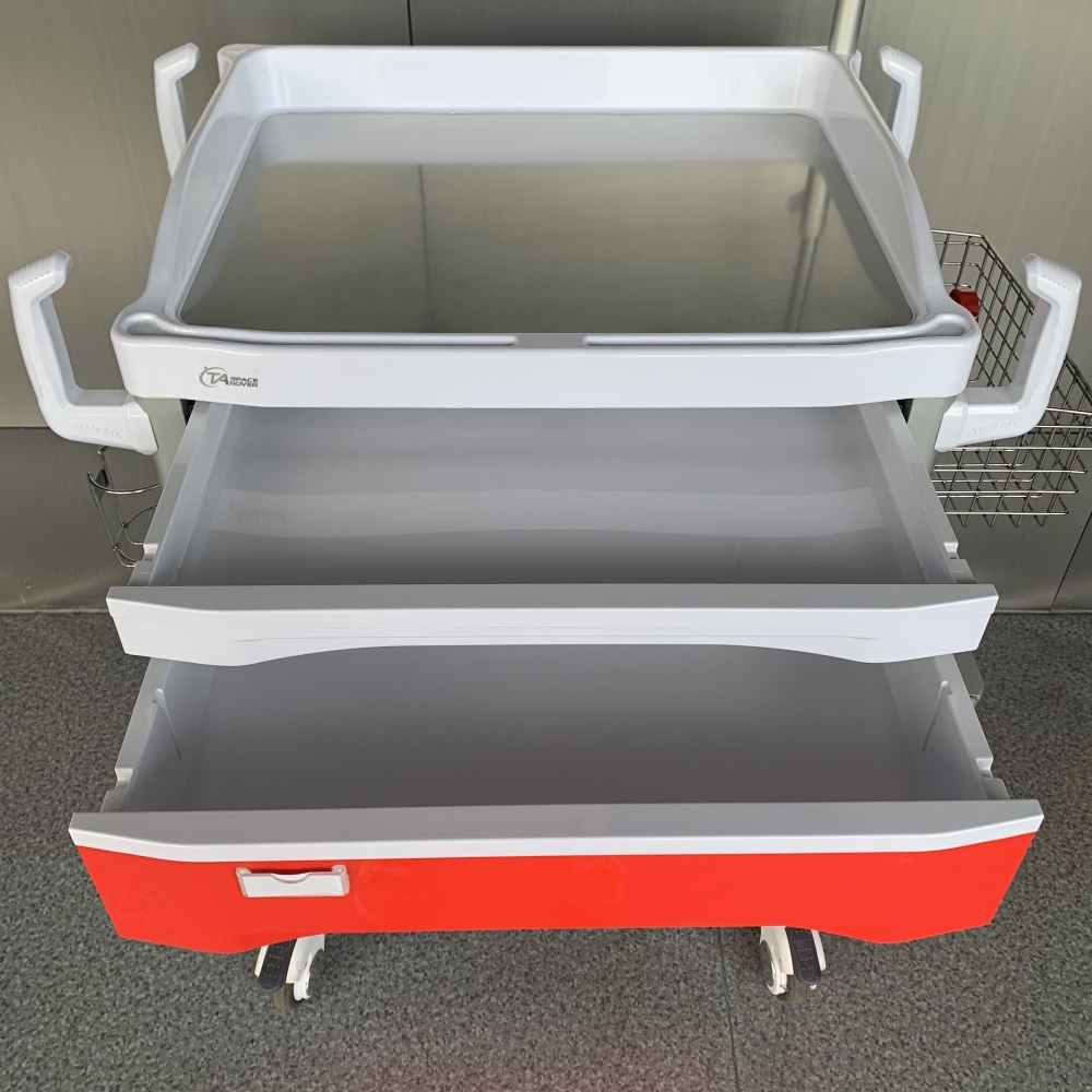 Notfallausrüstung für Krankenhäuser Hospital Emergency Trolley Equipment