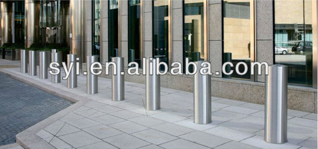 Hot Selling Traffic Barrier Parking Steel Stainless Bollard Post for Roadway Park