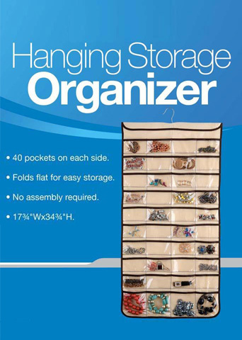 hanging jewelry organizer