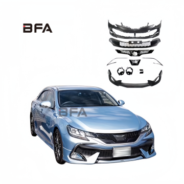 Toyota Reiz Upgrade: Plastic Front Bumper Grille and Forklift Body Kit