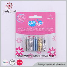 Latest product mixed designed nail art tips sequin for nail beauty salon