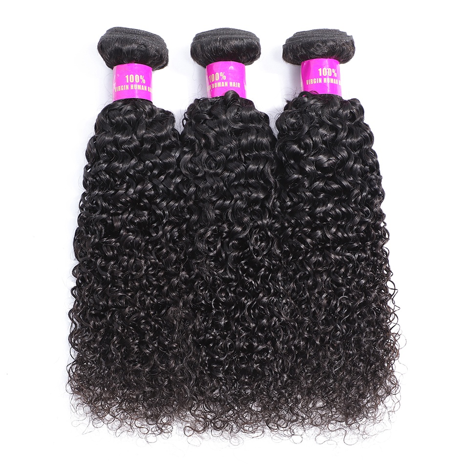 In stock jerry curly human hair extensions, brazilian curly hair products for black women