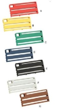 Cross-mouth plastic knife inserted box kitchen knife box