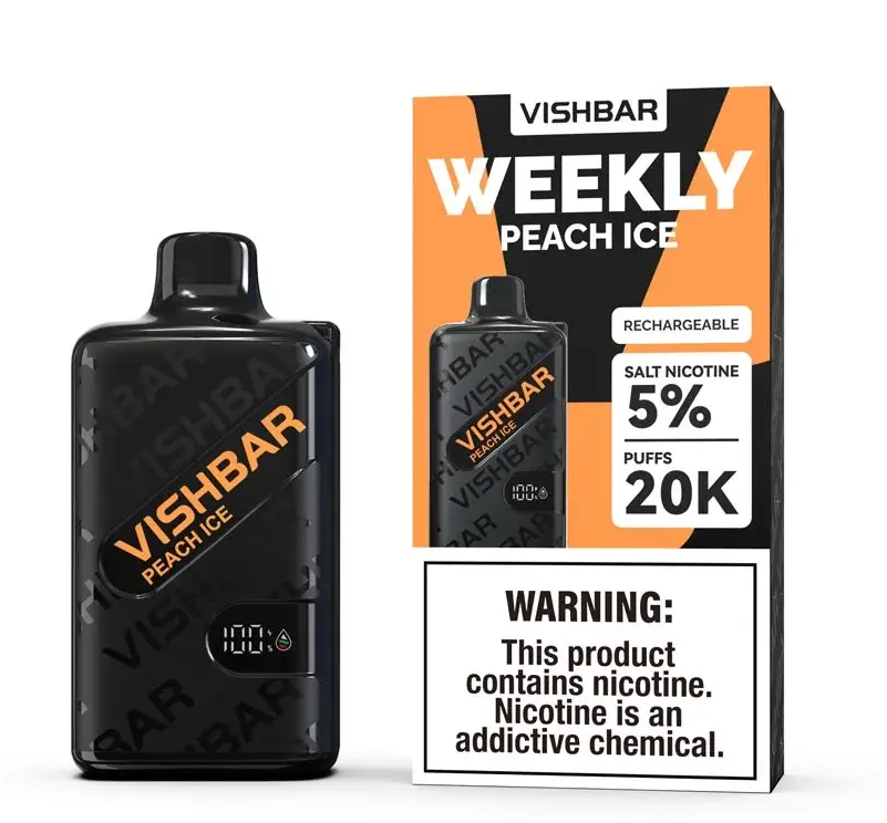 VISHBAR Weekly 20K PEACH ICE VISHBAR Weekly 20K PEACH ICE