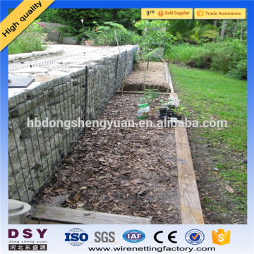Trade assurance Cheap price wire cages rock retaining wall, rock basket retaining wall, wire cages rock wall