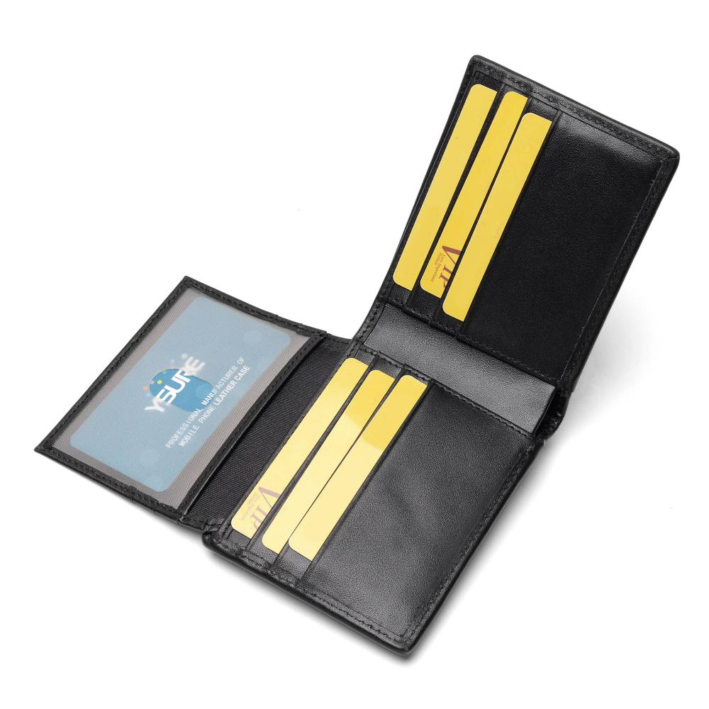 Drop Shipping Multi-Card Slot Carbon Fiber Wallet