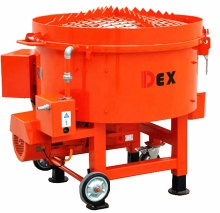 DEX 500kg MT500 Cement Mortar Refractory Pan Mixer