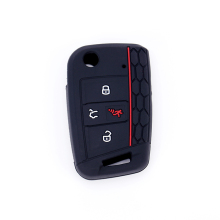 Silicone Remote Key Case For VW Golf 7