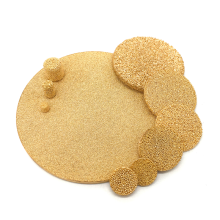 Custom Round Copper Filter Porous Bronze Sintered Mesh