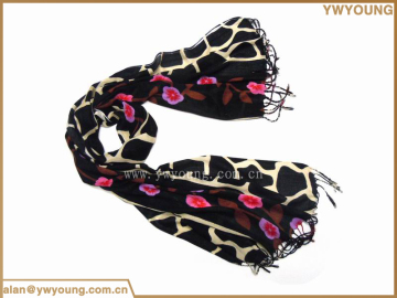 Good Design Plain Pashmina Shawl Summer Polyester Rayon Scarf