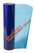 PE Protective Film with Acrylic Adhesive, center folded screen protective film for cellphone and computer, adhesive protective