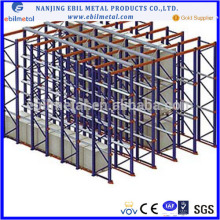 Drive in racking system/Drive In Pallet Racking for warehouses.