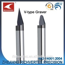 Solid Carbide V-type Engraving Tungsten Carbide Tools