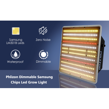 조광 가능한 양자 보드 LED 성장 램프