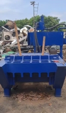 Scrap Steel Pipe Flattening And Shearing Machine