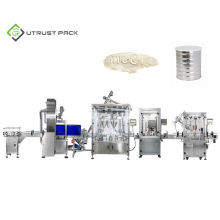 Automatic Food Milk Powder Bottles Filling Sealing Packaging Production Line