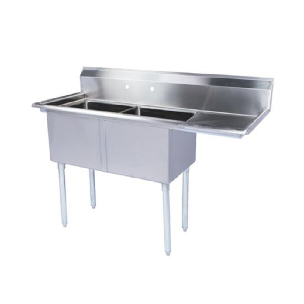Double Bowl Two Compartment Kitchen Sink