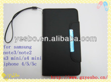 hot selling wallet leather case for samsung galaxy note3 n9000