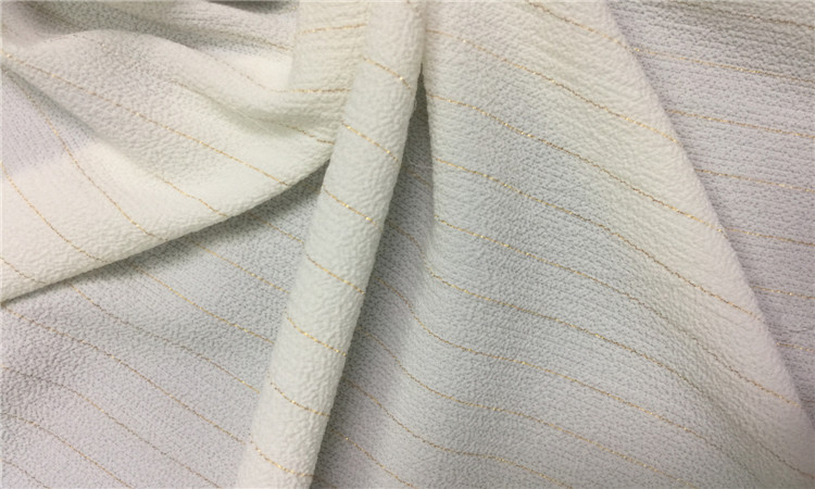 Polyester Bubble Crepe Cloth