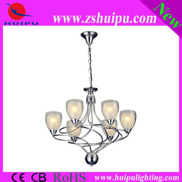 modern especial design smoked glass chandelier