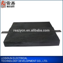 Lightning protection block chart Shaped Graphite Ground Module/ Earthing graphite Module