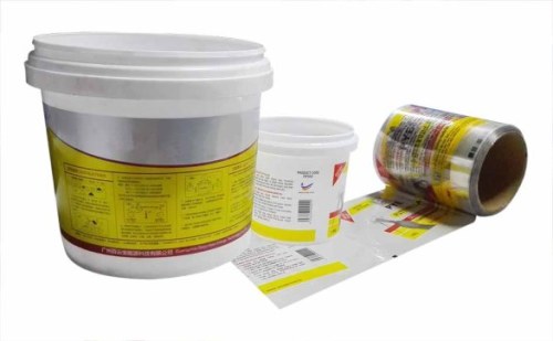 Plastik Jar Heat Transfer Printing Paper Filem