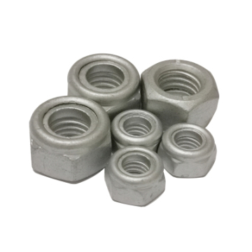 Carbon Steel Dacromet Mechanical Galvanized Nylon Nuts