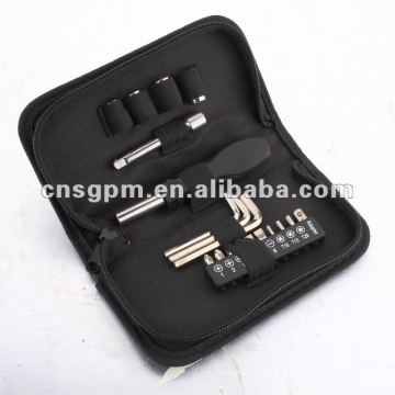 19pcs mini household hand tool kit with hand tool bag