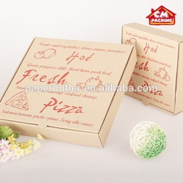 Popular Custom Various Size Printed Packing Cheap Pizza B