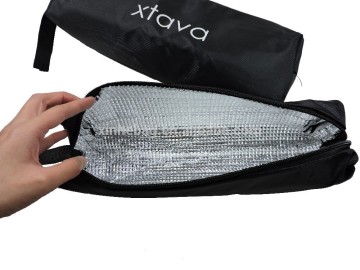 curling iron polyester bag with aluminium films
