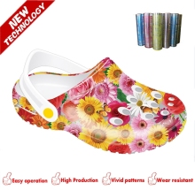 Slipper heat transfer printing film