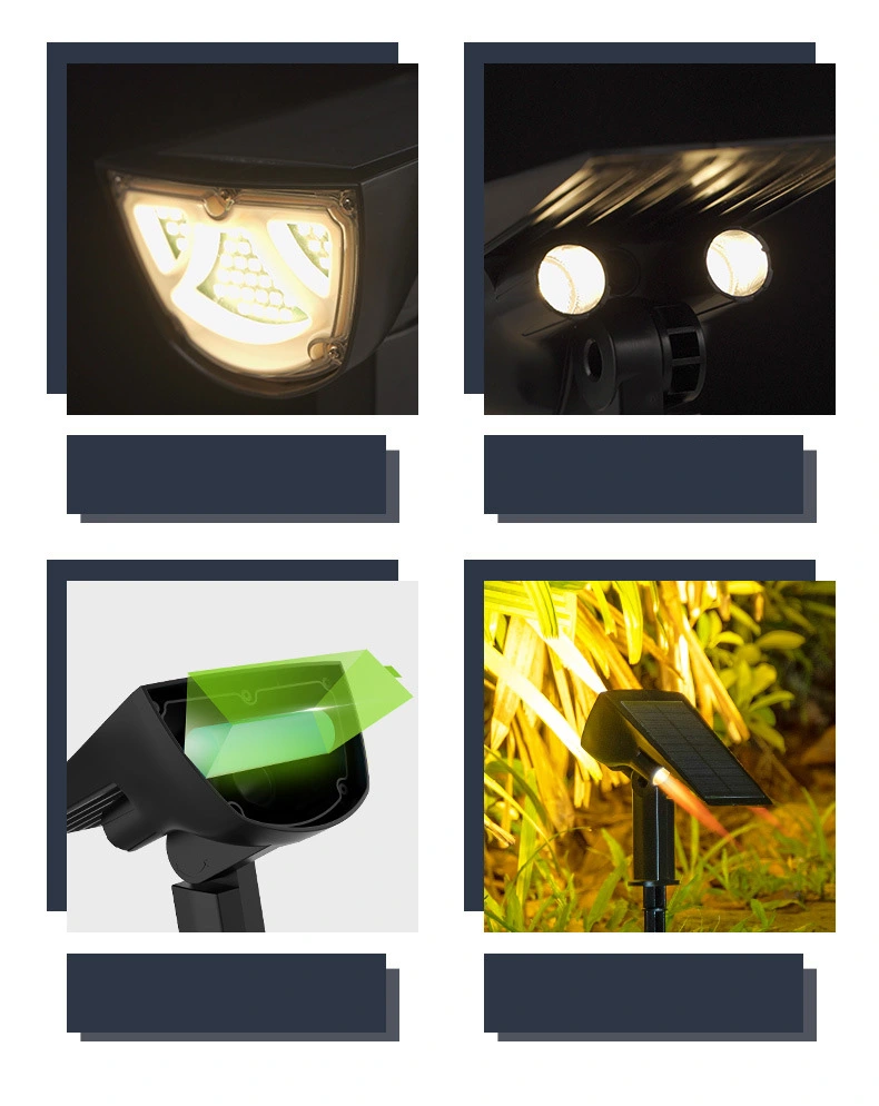 Waterproof Solar Lamp Outdoor Solar Floor Lamp for Garden