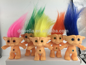 Factory plastic troll doll