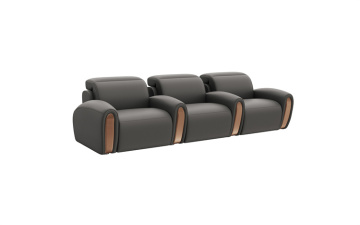 Black Shadeform Sofa